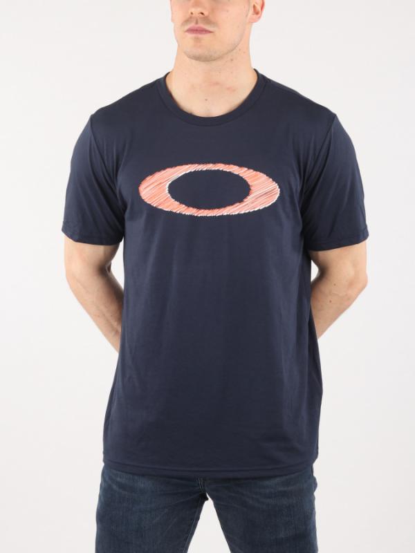 Tričko Oakley Legacy Ellipse Tee Černá