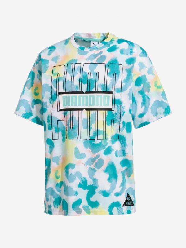 Tričko Puma X Diamond Aop Tee Barevná