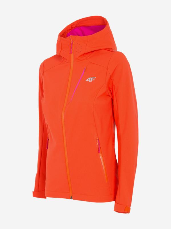 Bunda 4F SFD100 Softshell Oranžová