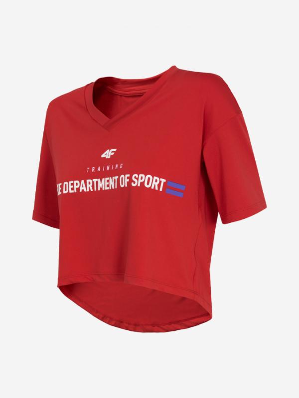Tričko 4F TSDF272 Functional T-Shirts Červená