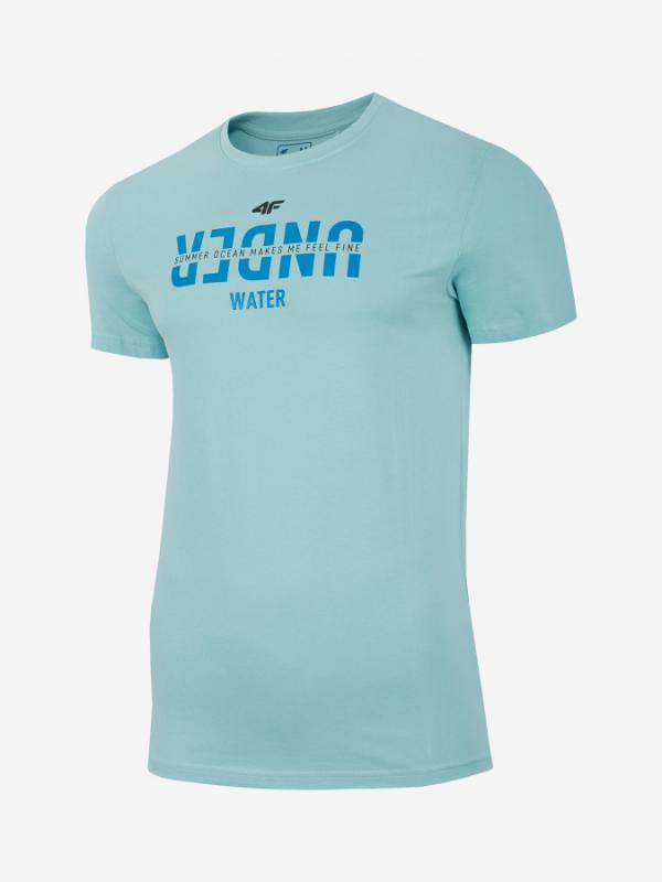 Tričko 4F TSM243 T-Shirts Modrá