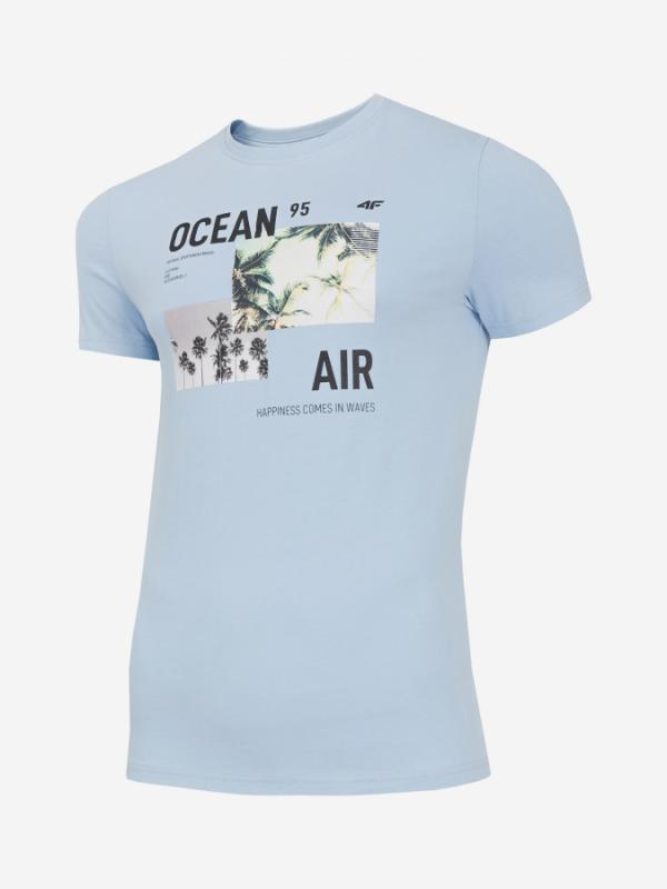 Tričko 4F TSM254 T-Shirts Modrá