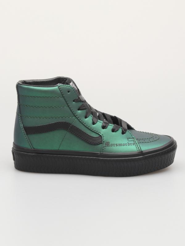 Boty Vans Ua Sk8-Hi Platform (Harry Potter) Dark Arts Zelená