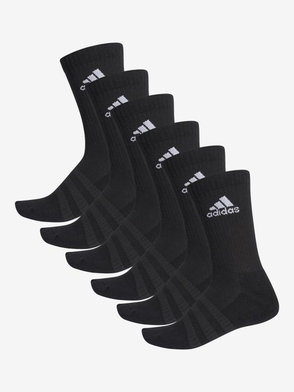 Ponožky adidas Performance Cush Crw 6Pp Černá