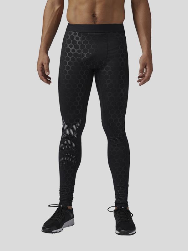 Legíny Reebok HEX REFLECTIVE TIGHT Černá