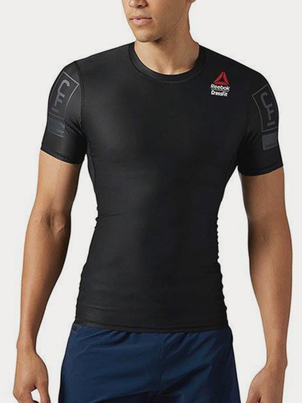 Kompresní tričko Reebok RC COMPRESSION TEE Černá