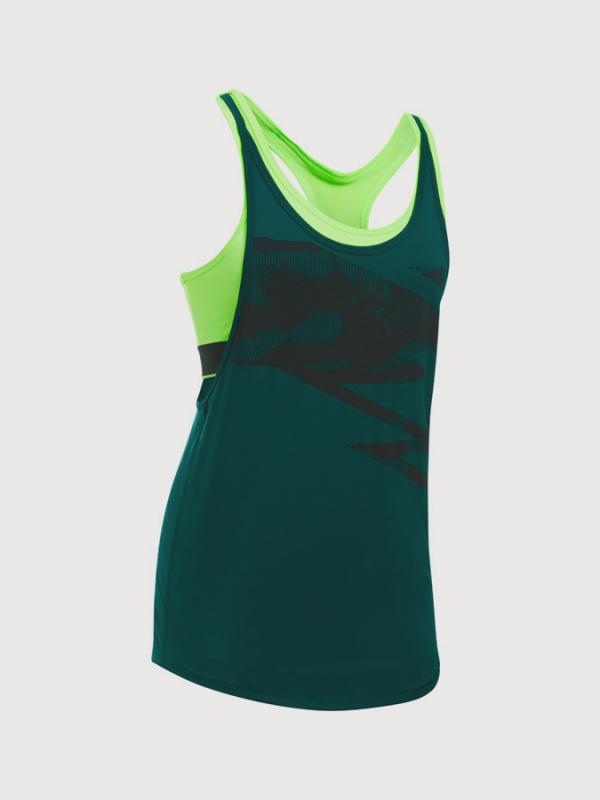 Tílko Under Armour HG 2-In-1 Prt Tank Zelená