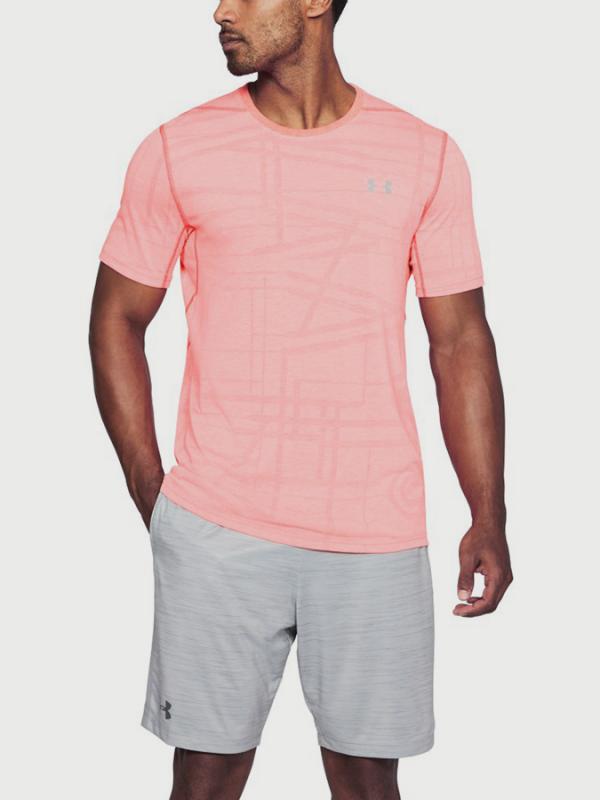 Tričko Under Armour Threadborne Elite SS Růžová