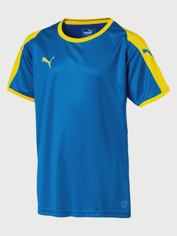 Tričko Puma Liga Jersey Jr Modrá