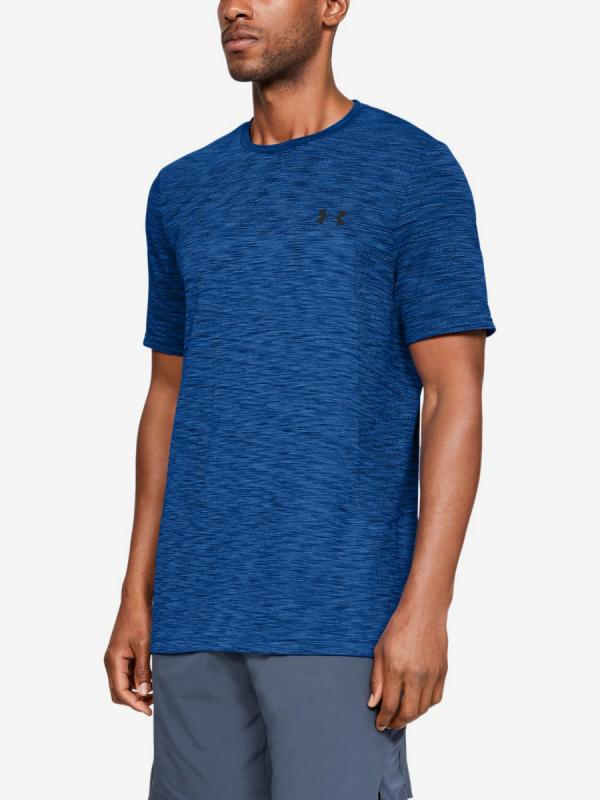 Tričko Under Armour Vanish Seamless SS Modrá