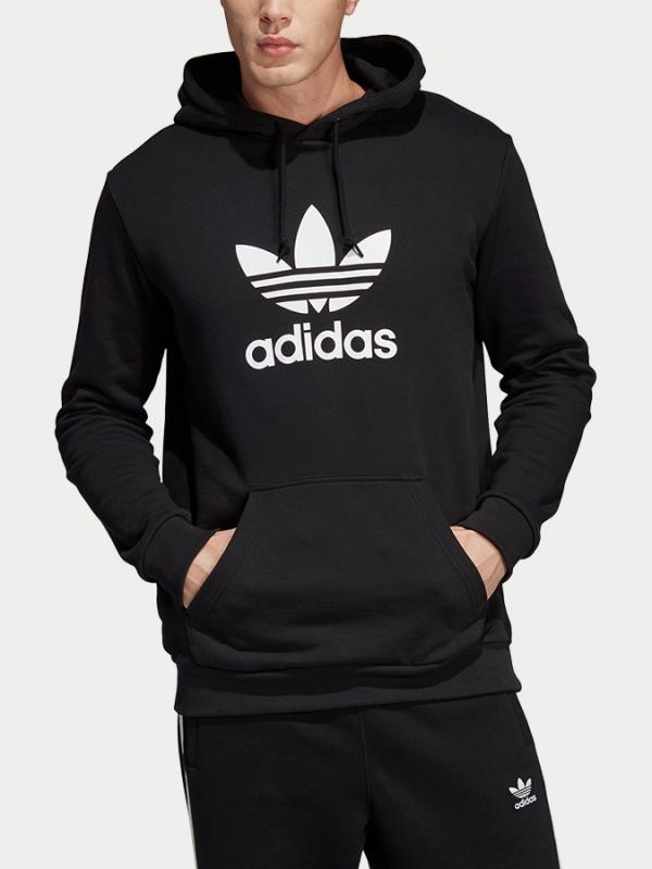 Trefoil Mikina adidas Originals Černá