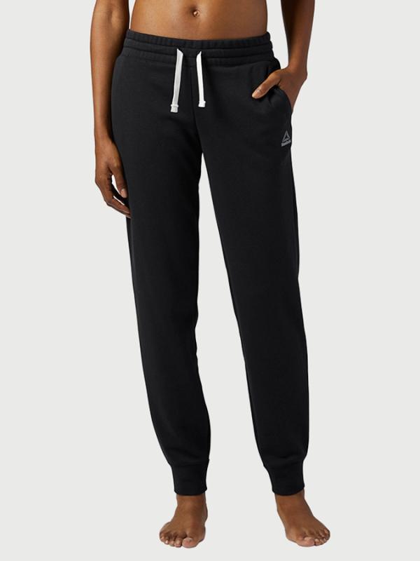 Tepláky Reebok Te French Terry Pant Černá