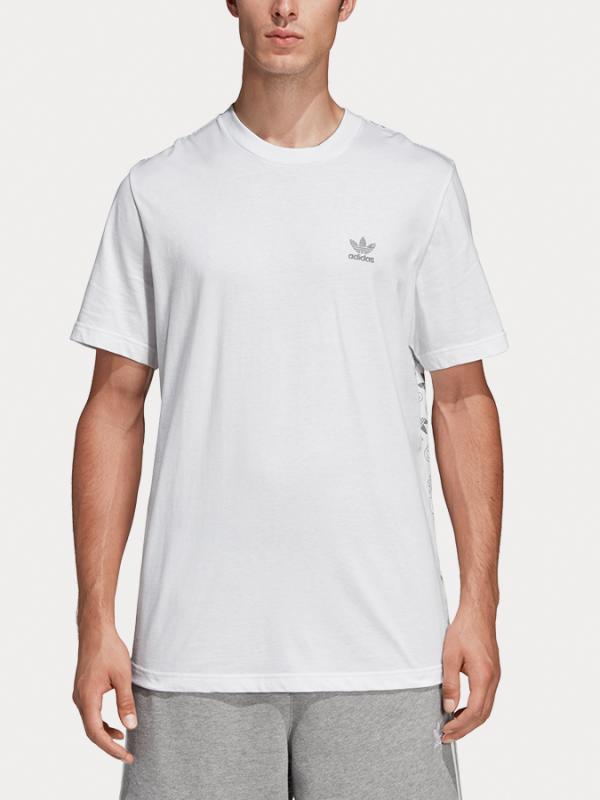 Tričko adidas Originals Monogram Tee Bílá