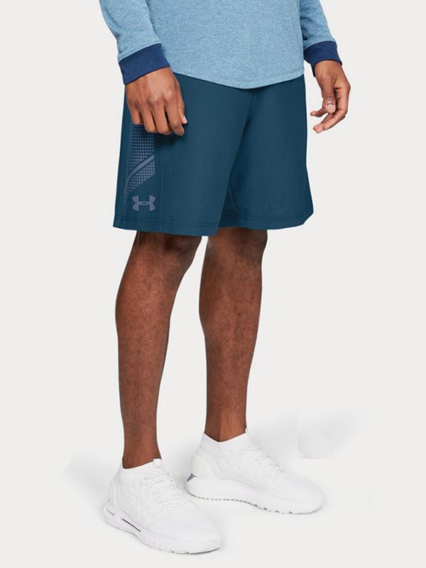 Kraťasy Under Armour Woven Graphic Short Modrá