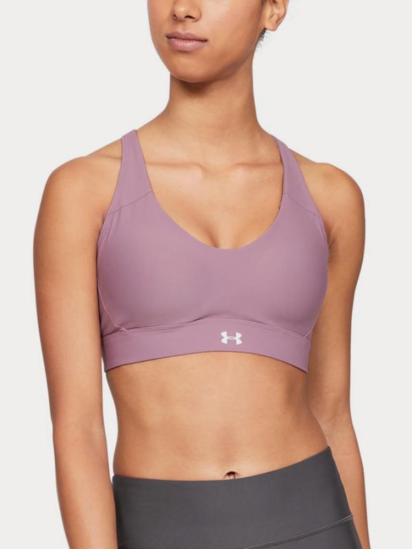 Podprsenka Under Armour Vanish Mid Bra Fialová