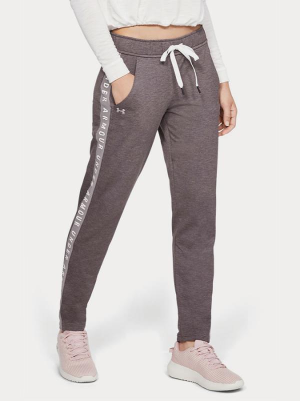 Tepláky Under Armour Featherweight Fleece Pant Šedá