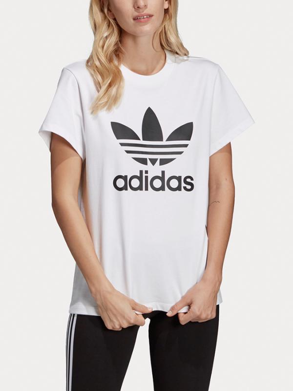 Tričko adidas Originals Boyfriend Tee Bílá