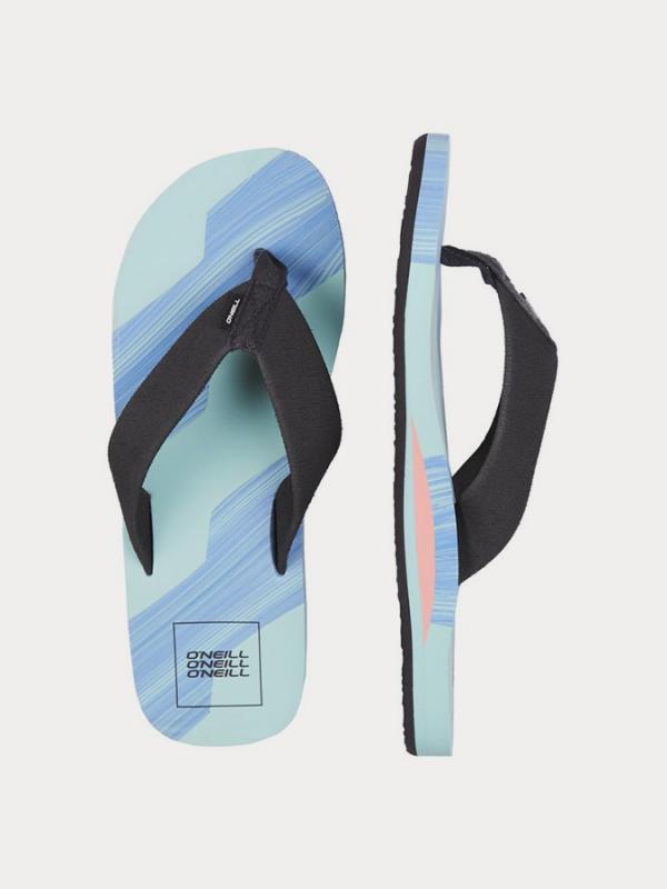 Žabky O´Neill Fm Concrete Stripe Sandals Modrá
