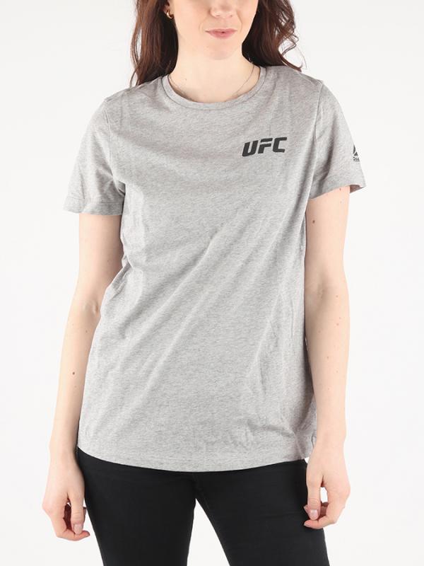 Tričko Reebok Ufc Fg Logo Tee Šedá