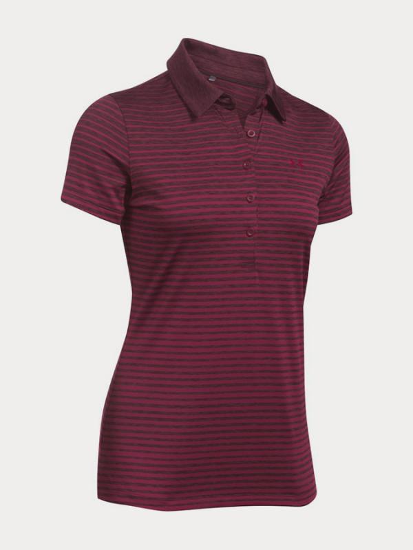 Tričko Under Armour Zinger SS Novelty Polo Červená