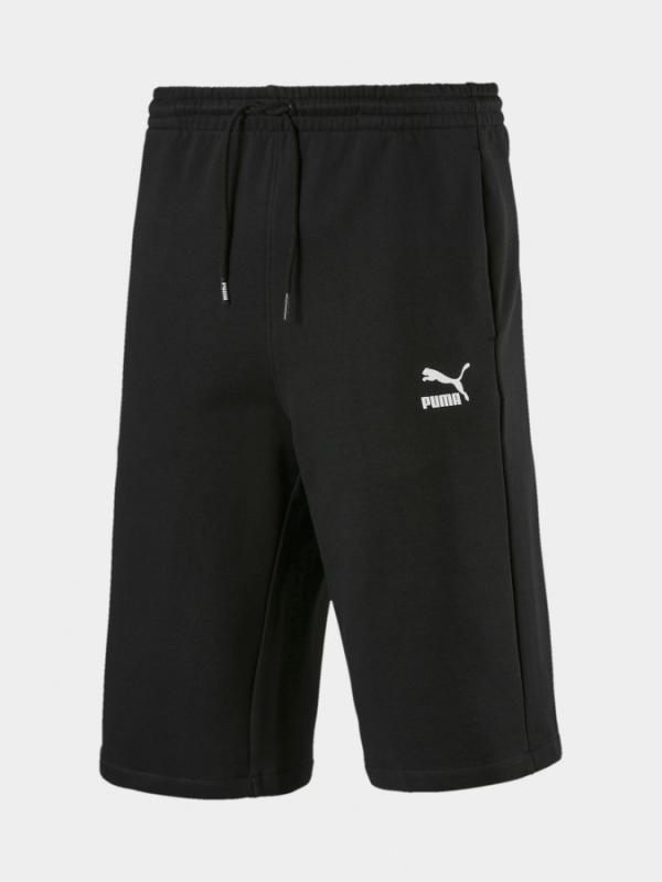 Kraťasy Puma Classics Logo Shorts 12" Černá