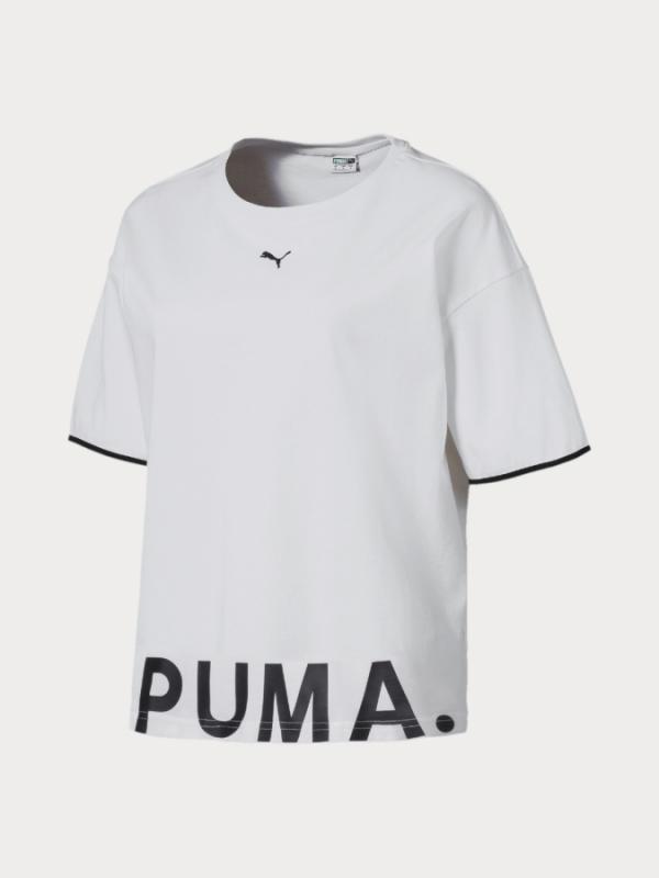 Tričko Puma Chase Cotton Tee Bílá