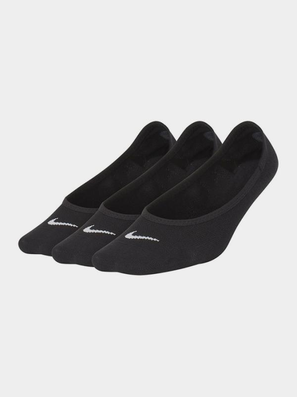 Ponožky Nike 3Ppk Womens Lightweight Footi Černá