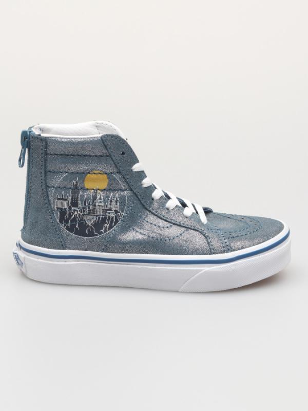Boty Vans Uy Sk8-Hi Zip (Harry Potter) Hogwarts Modrá