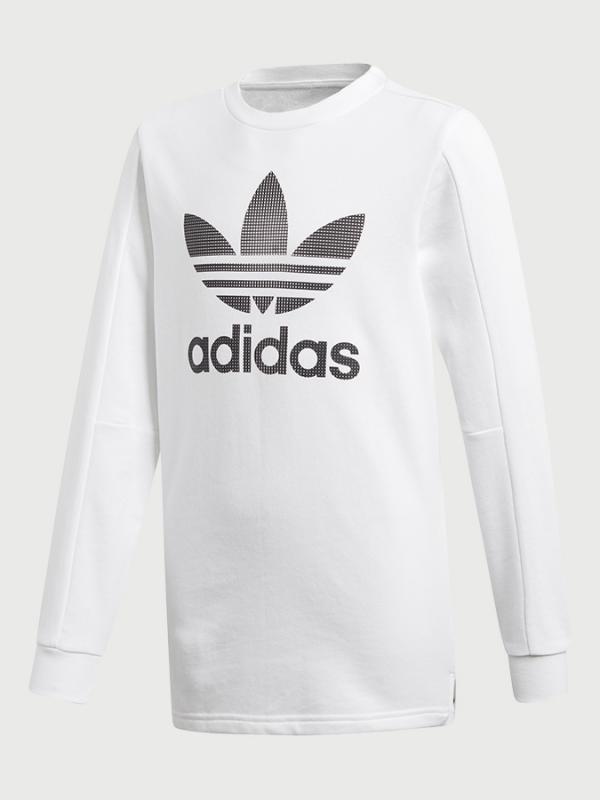 Tričko adidas Originals J Bf Ls Bílá