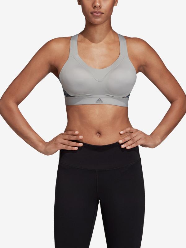 Podprsenka adidas Performance Sfi Ai Q3 Bra Šedá