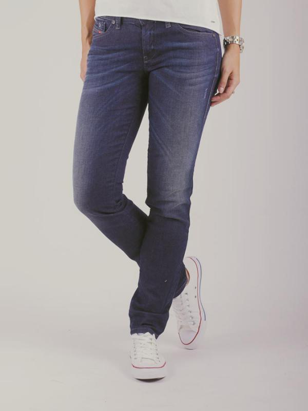 Džíny Diesel FRANCY L.32 PANTALONI Modrá