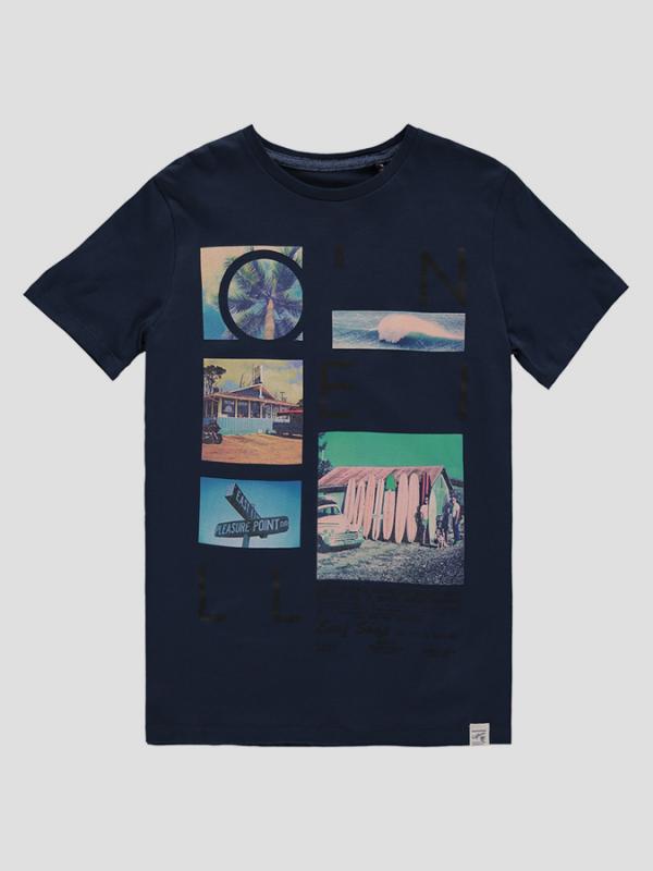 Tričko O´Neill LB NEOS T-SHIRT Modrá