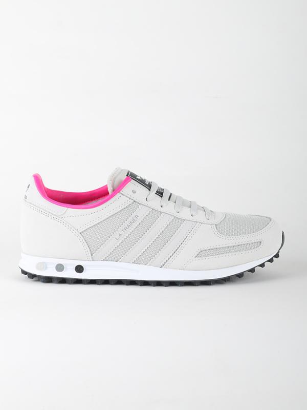 Boty adidas Originals LA TRAINER J Šedá