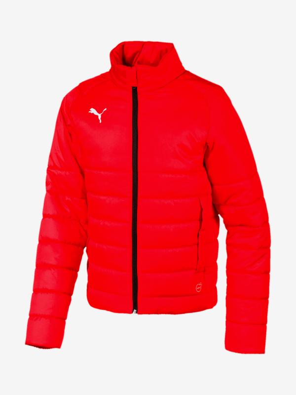 Bunda Puma Liga Casuals Padded Jkt Jr Červená