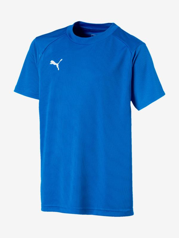 Tričko Puma Liga Training Jersey Jr Modrá