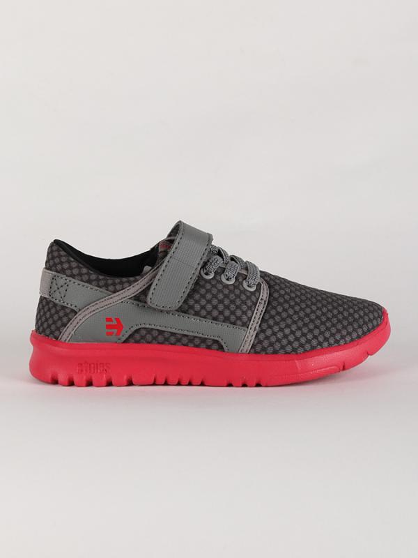 Boty Etnies Kids Scout V Šedá
