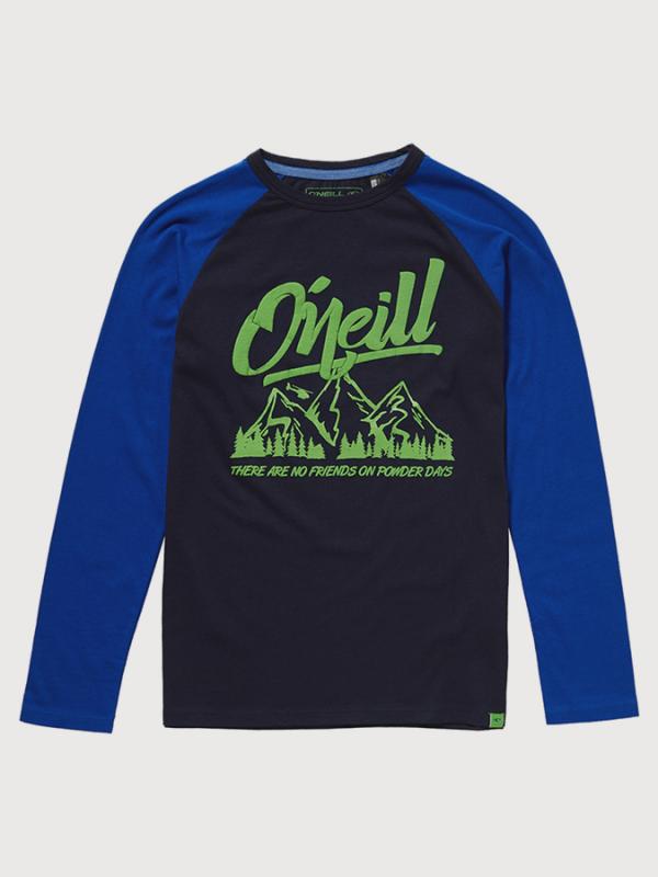Tričko O´Neill LB Oceanside L/Slv T-Shirt Modrá