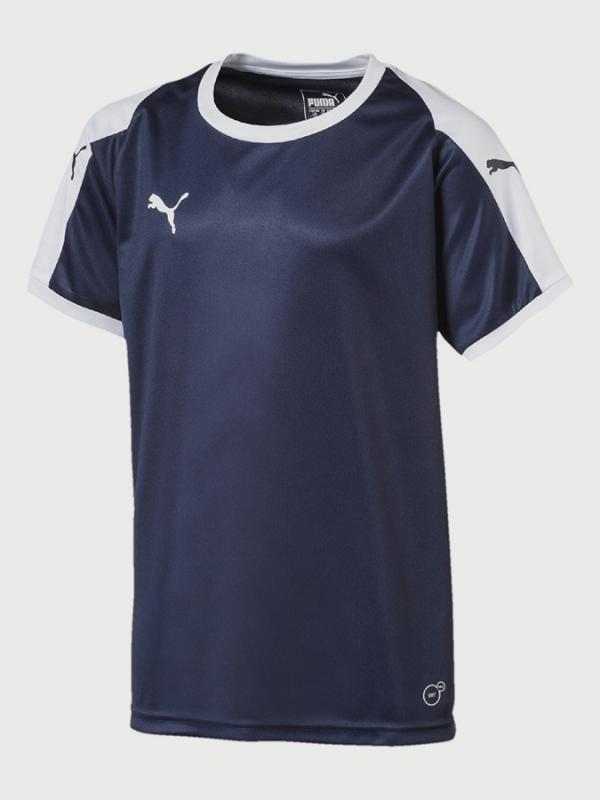 Tričko Puma LIGA Jersey Jr Modrá