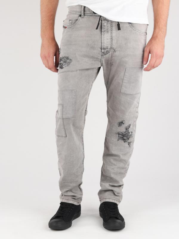 Jogg Jeans Diesel Narrot-Ne Pantaloni Šedá
