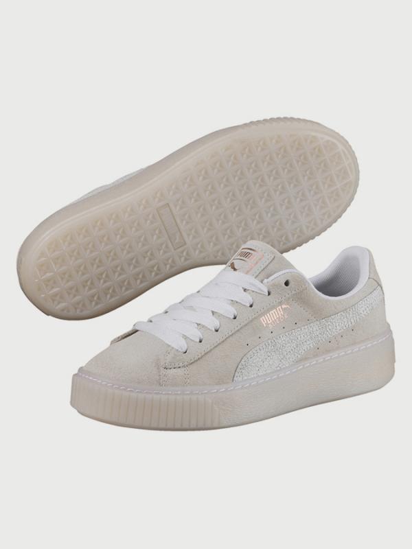 Boty Puma Suede Platform Artica Wn s Šedá