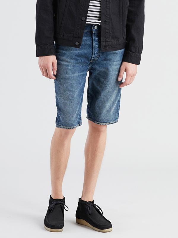 Kraťasy LEVI'S 501® Hemmed Short Modrá