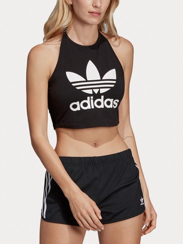 Tílko adidas Originals Trefoil Tank Černá