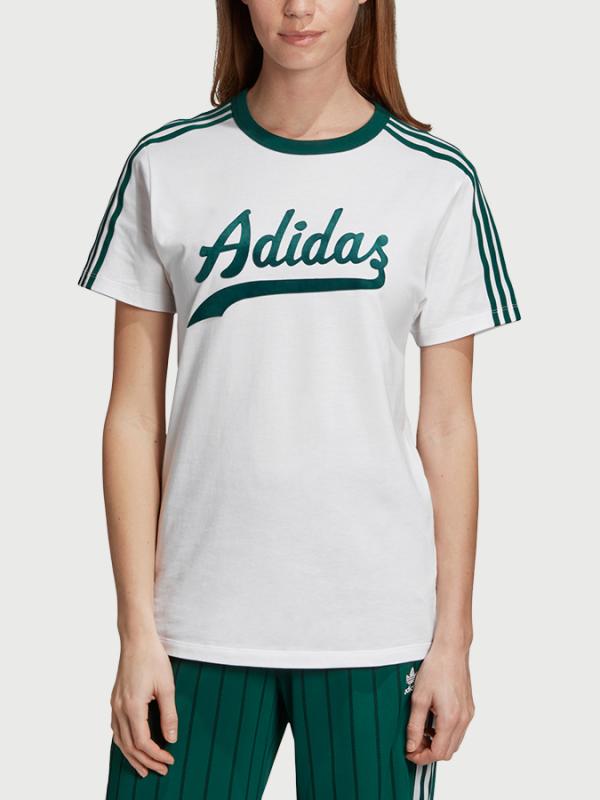 Tričko adidas Originals Regular Tee Bílá