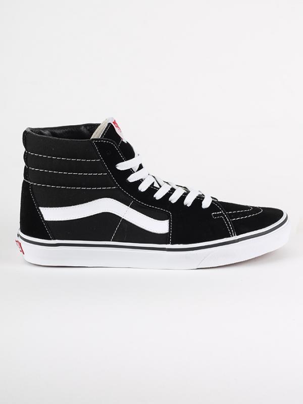 Boty Vans Ua Sk8-Hi Black/Black/White Černá