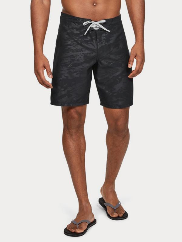 Boardshortky Under Armour Shore Break Emboss Boardshort Černá