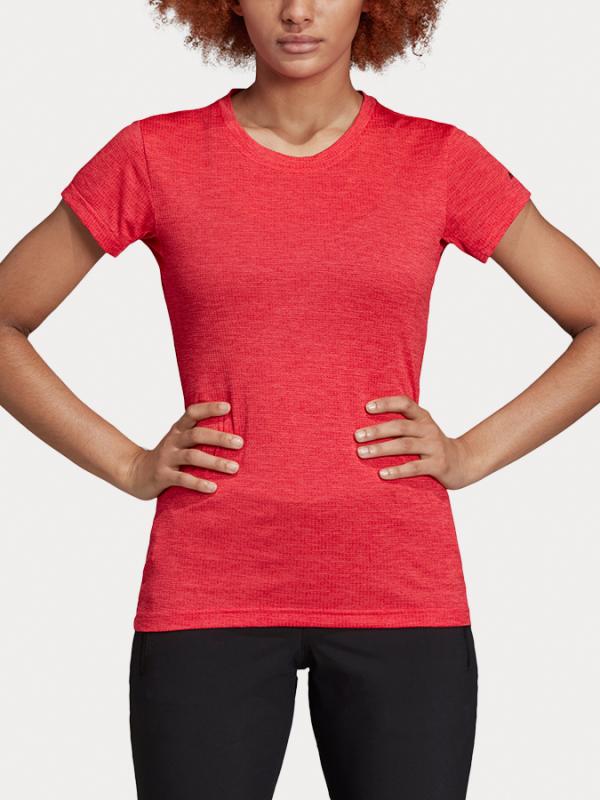 Tričko adidas Performance W Tivid Tee Růžová