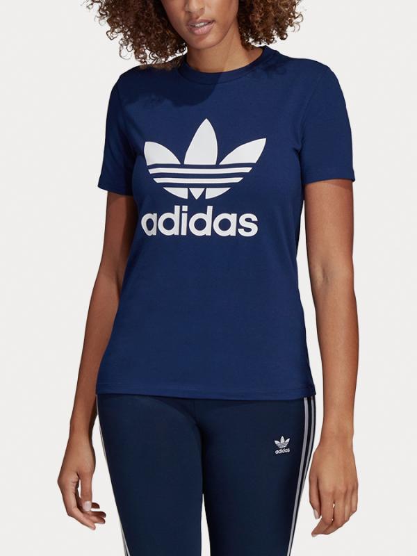 Tričko adidas Originals Trefoil Tee Modrá