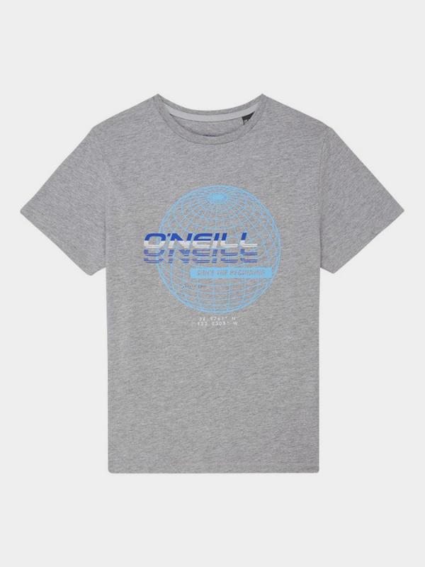 Tričko O´Neill Lb Graphic S/Slv T-Shirt Šedá