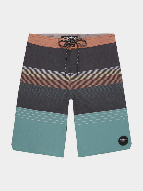 Boardshortky O´Neill Pb Stripe Club Cruzer Barevná