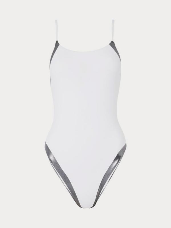 Plavky O´Neill Pw Pula Logo Swimsuit Bílá